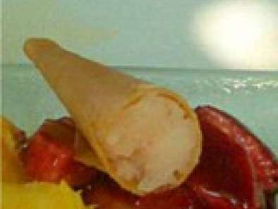 Tartare de thon et mangue ou apéro en cornets croustillants, photo 5