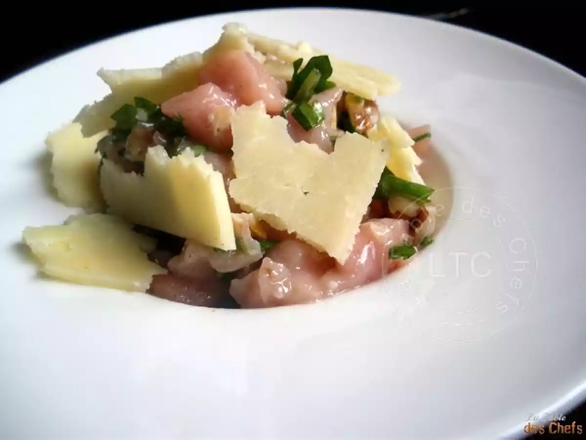 Tartare de veau au bleu de Termignon. - photo 2