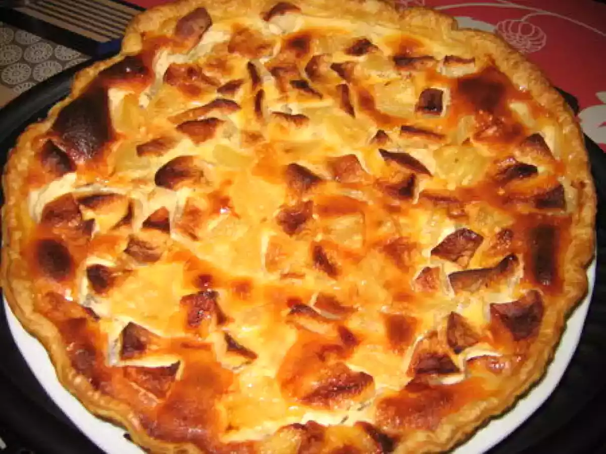 Tarte à l'ananas et aux pommes - photo 2