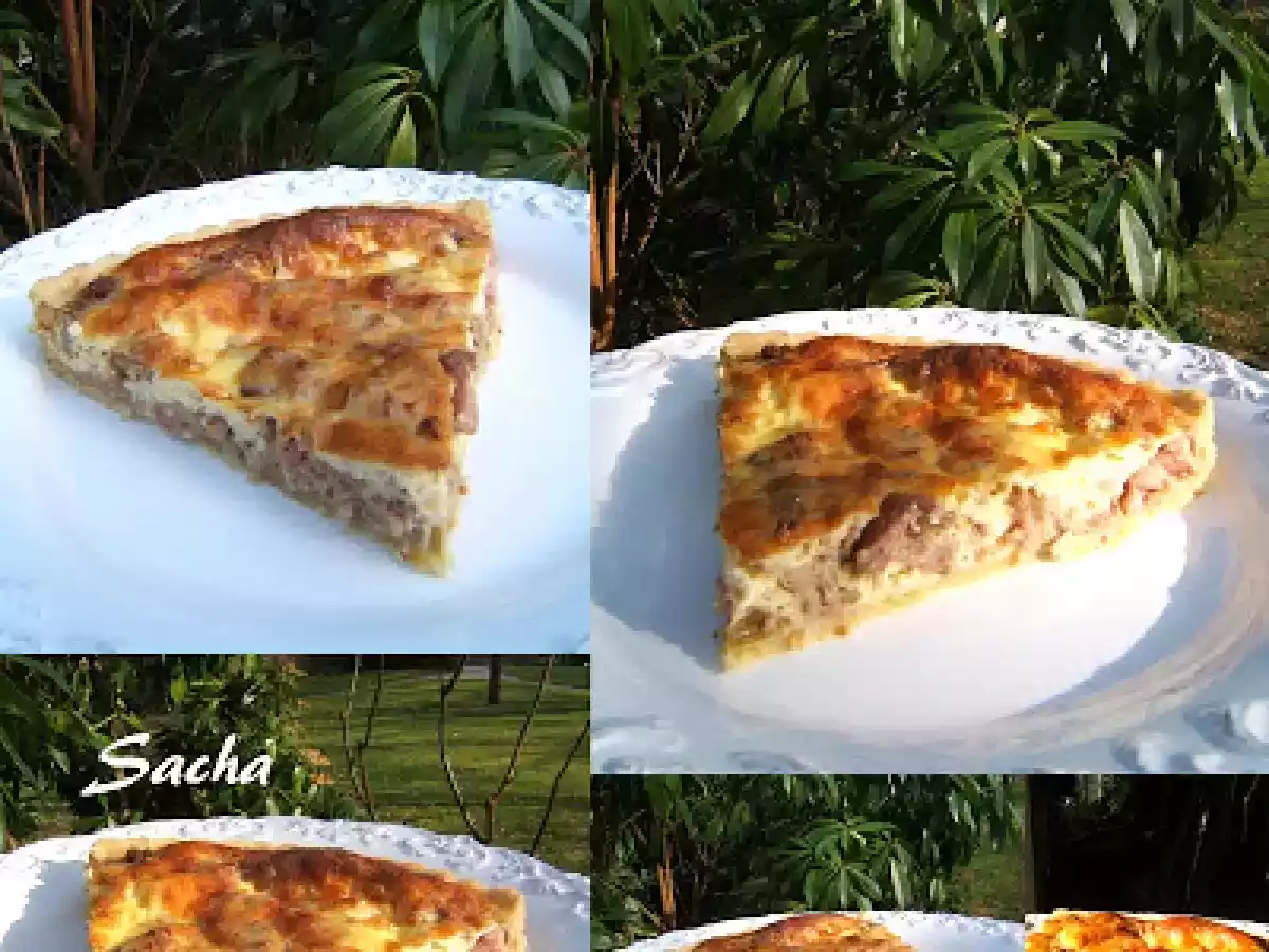 Tarte à l'andouillette et câpres sur une pâte brisée aux graines de moutarde - photo 4