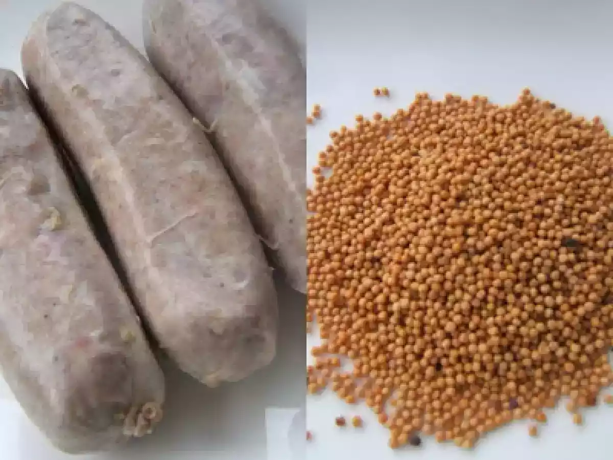 Tarte à l'andouillette et câpres sur une pâte brisée aux graines de moutarde - photo 5