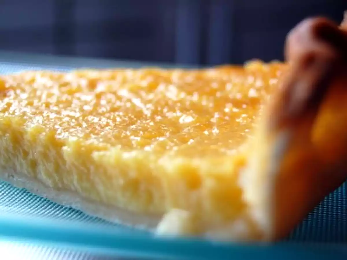 Tarte à l'orange & au citron confit