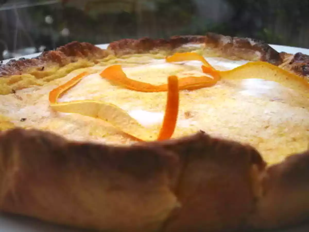 Tarte à l'orange ... sur le modèle de la simplissime d'AuntieJo - photo 3