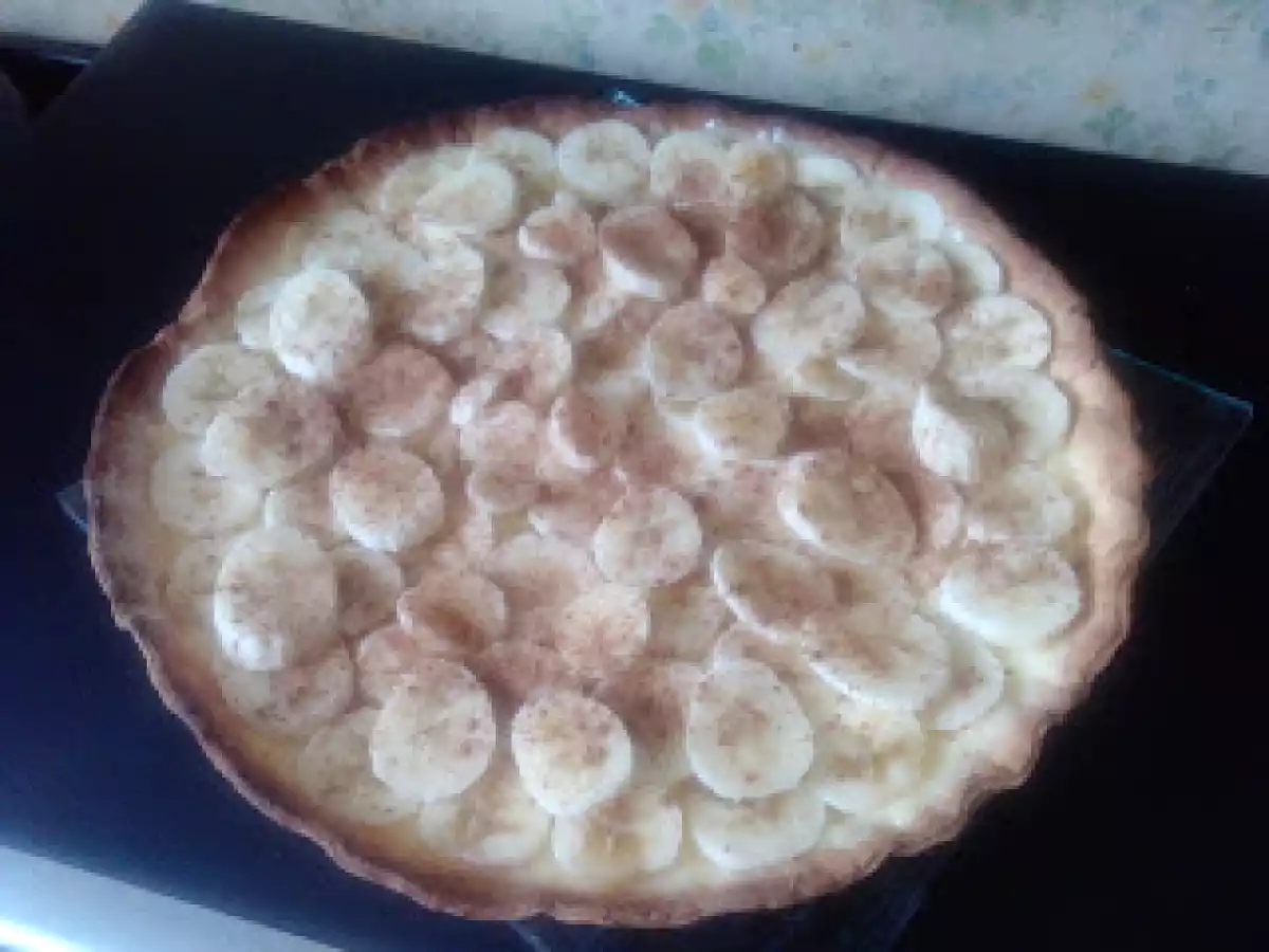 Tarte à la Banane et Crème Pâtissière