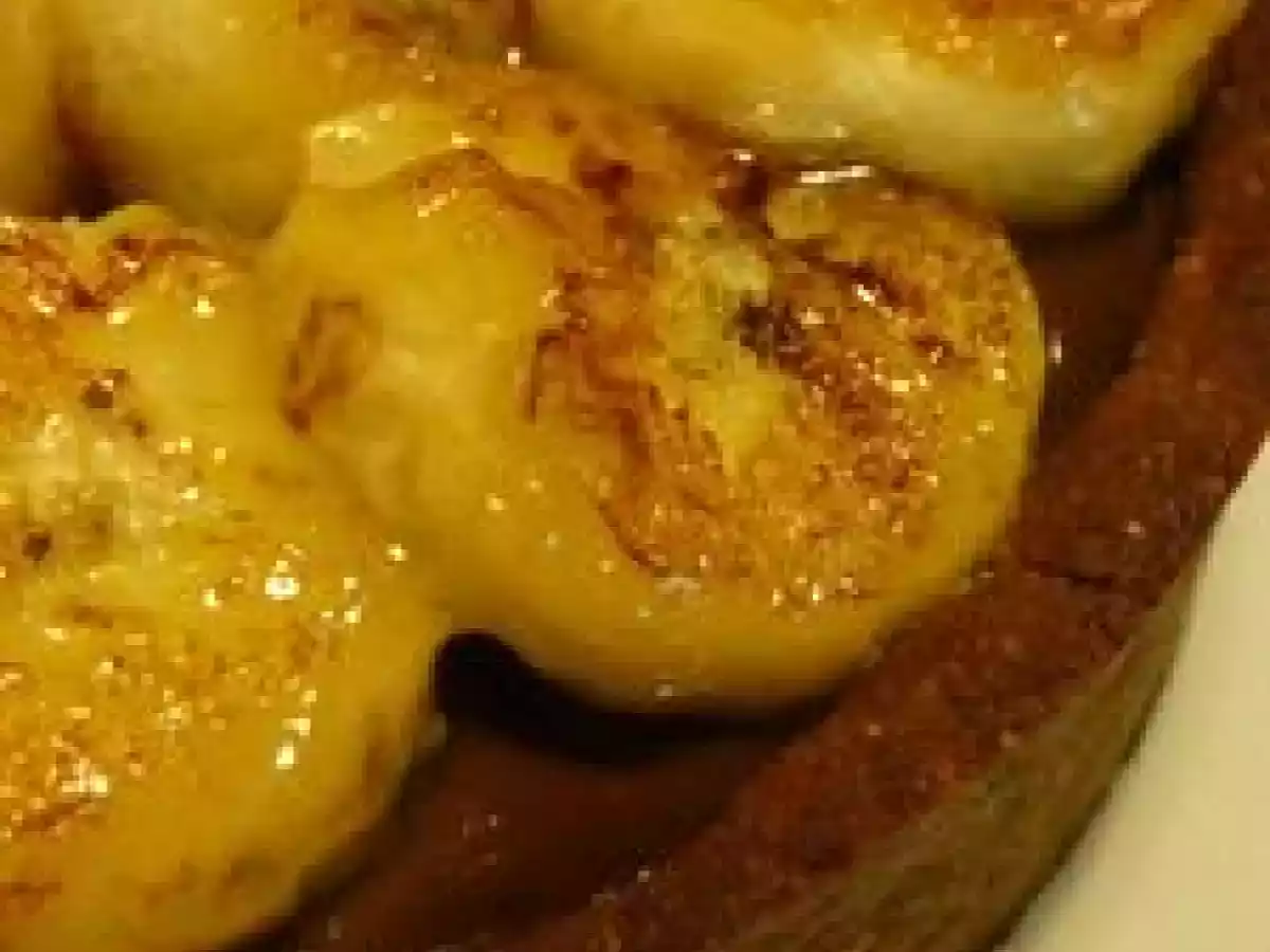 Tarte à la banane, ganache au chocolat et fromage blanc - photo 2