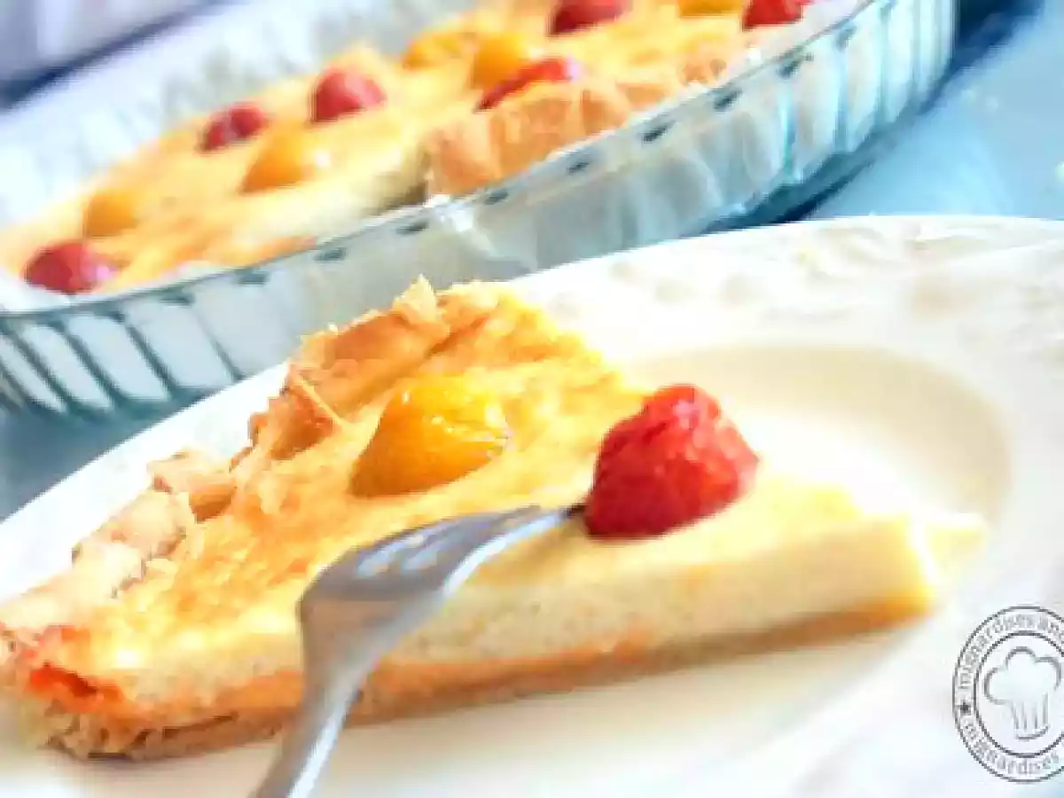 TARTE A LA BRANDADE DE MORUE ET AUX TOMATES - photo 2