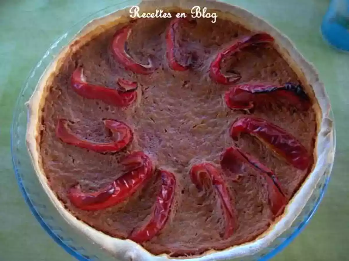 TARTE A LA BROUSSE TOMATE ET POIVRON - photo 2