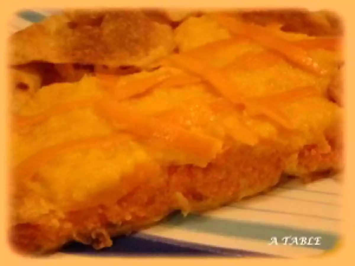TARTE A LA CAROTTE ET A L'ORANGE - photo 2