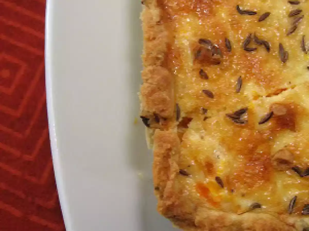 Tarte à la carotte, ricotta & cumin pour une belle endormie... - photo 3