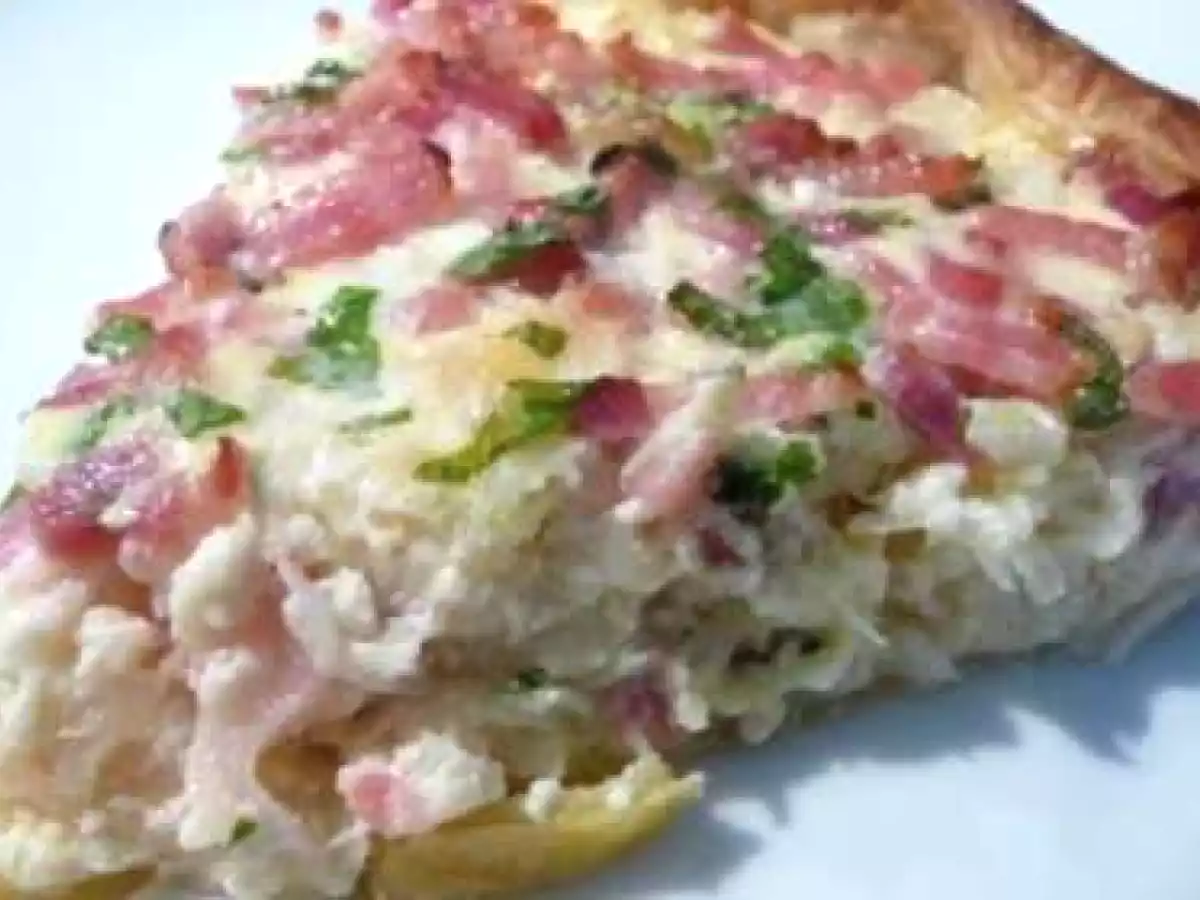 Tarte à la choucroute et aux lardons fumés - photo 2