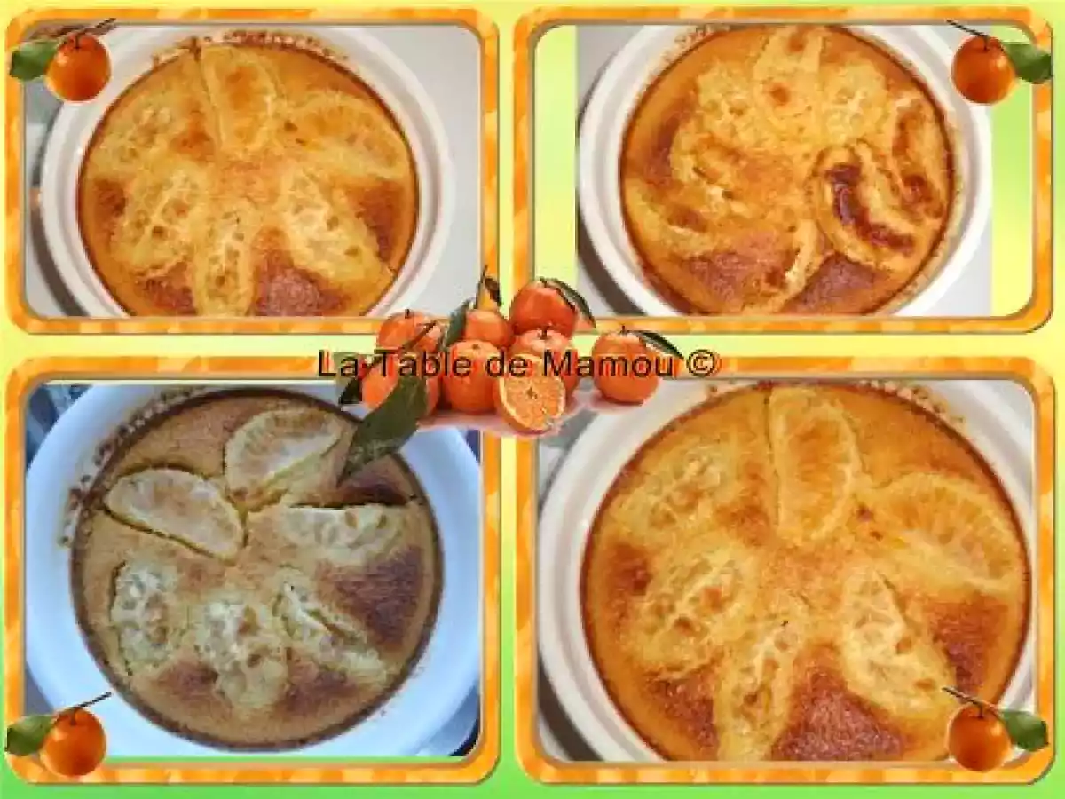 Tarte à la clémentine