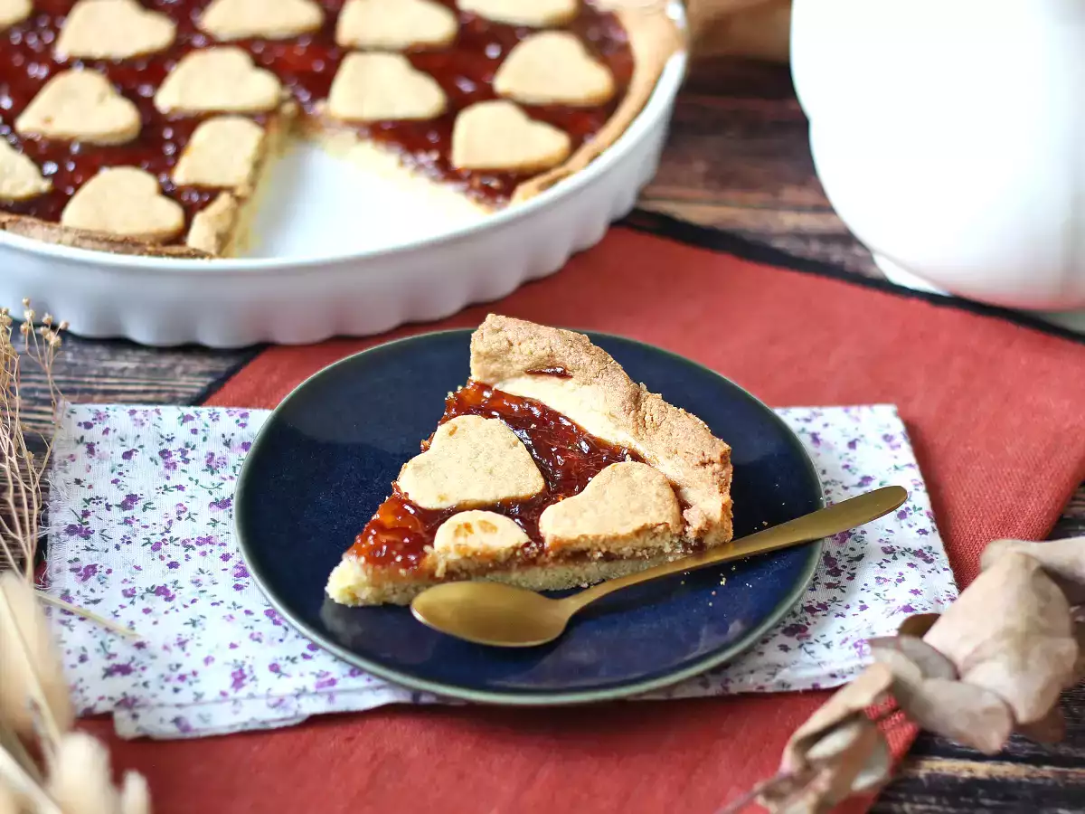 Tarte à la confiture de fraises : avec une déco parfaite pour la Saint-Valentin ! - photo 4