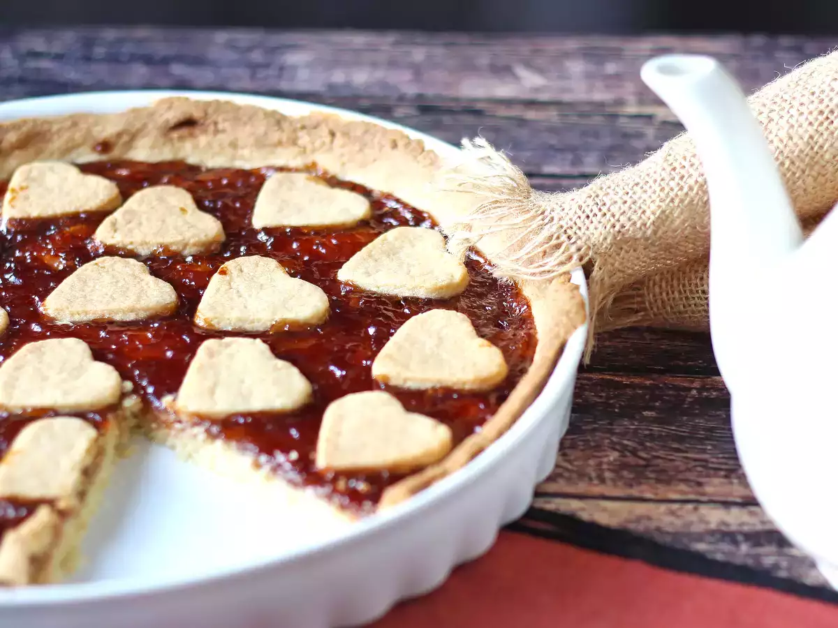 Tarte à la confiture de fraises : avec une déco parfaite pour la Saint-Valentin ! - photo 7