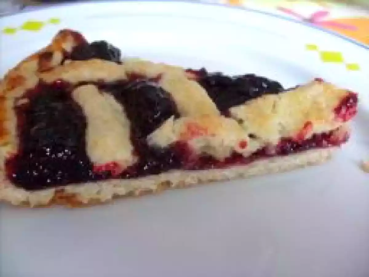 Tarte à la Confiture de Fruits Rouges Confectionnée par ma Fille