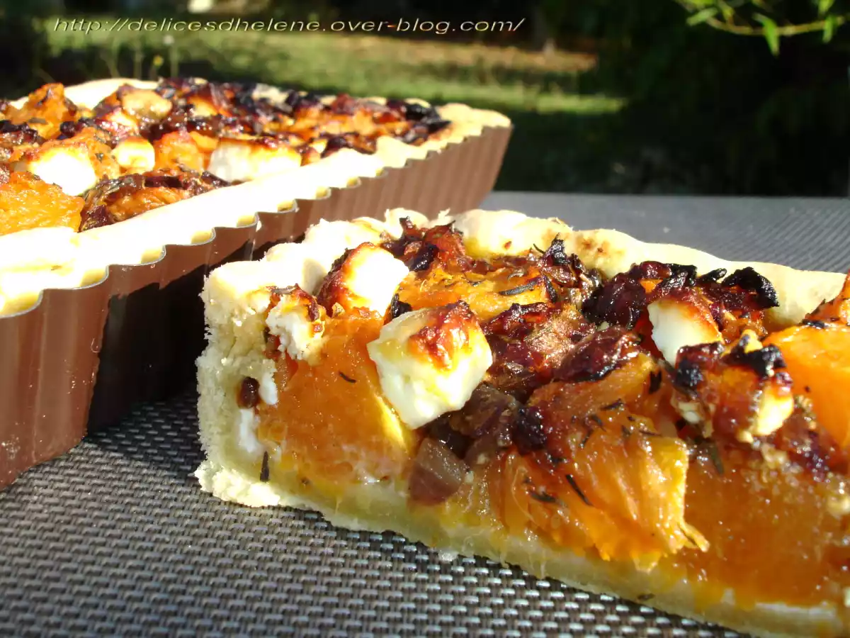 TARTE A LA COURGE ET A LA FETA - photo 2