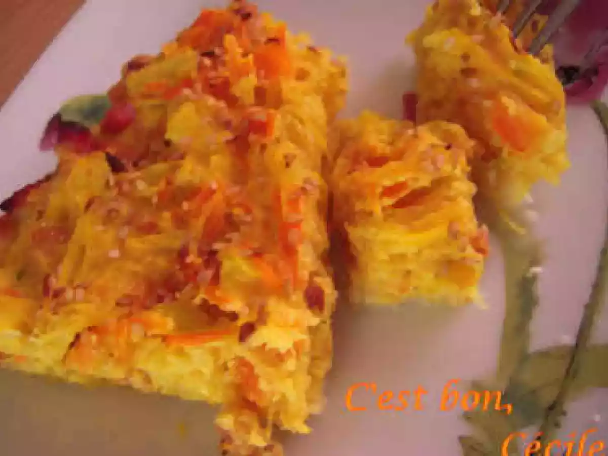 Tarte à la courge spaghetti ou l'éloge de l'automne selon Arcimb - photo 2