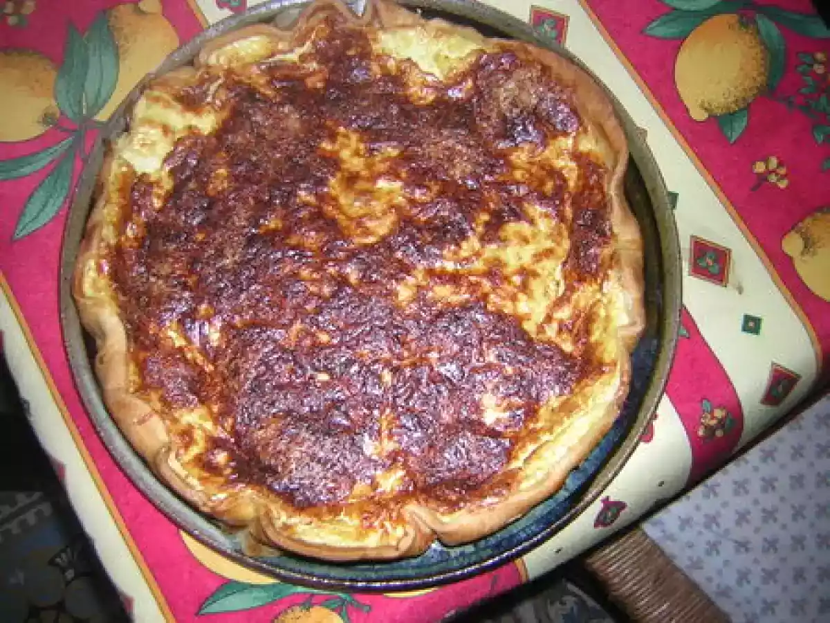 Tarte à la courgette et aux fromages - photo 2