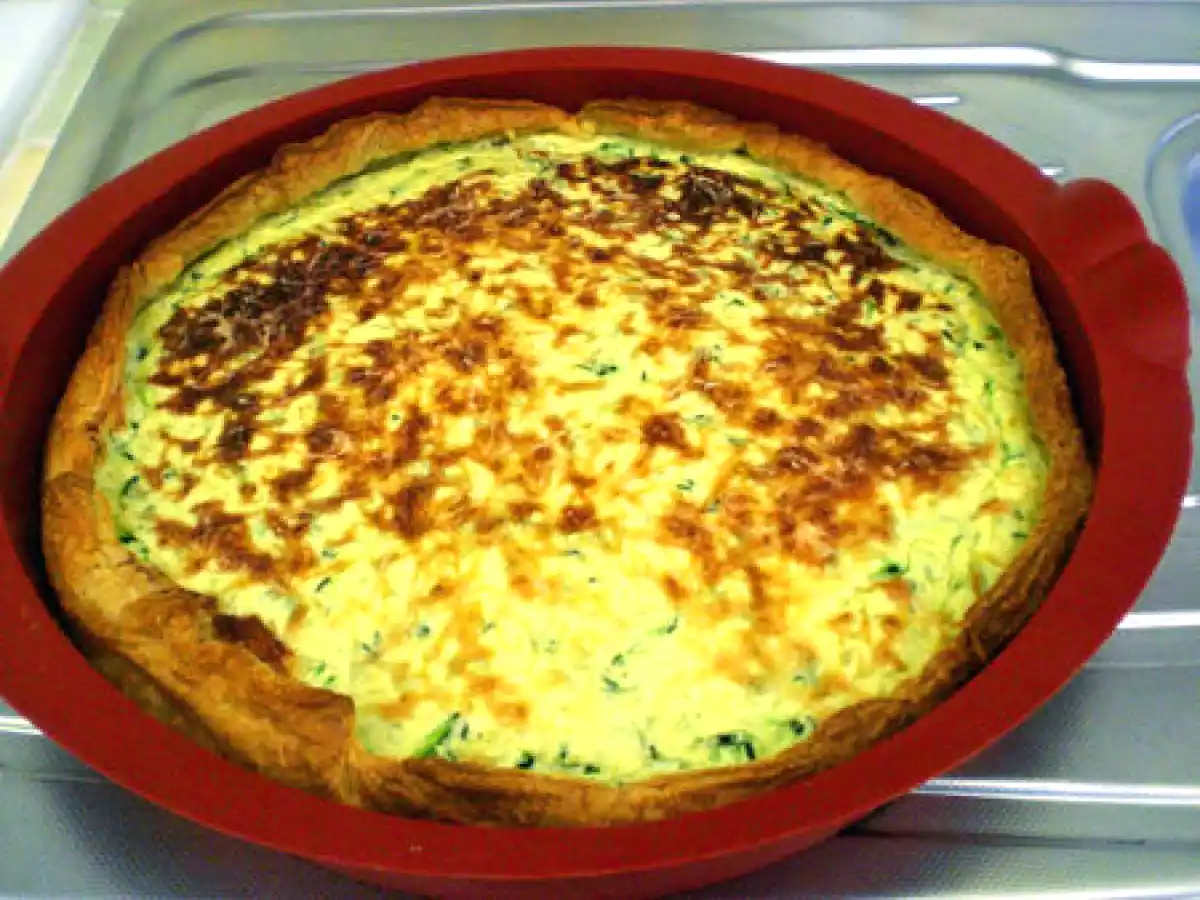 TARTE A LA COURGETTE ET RICOTTA