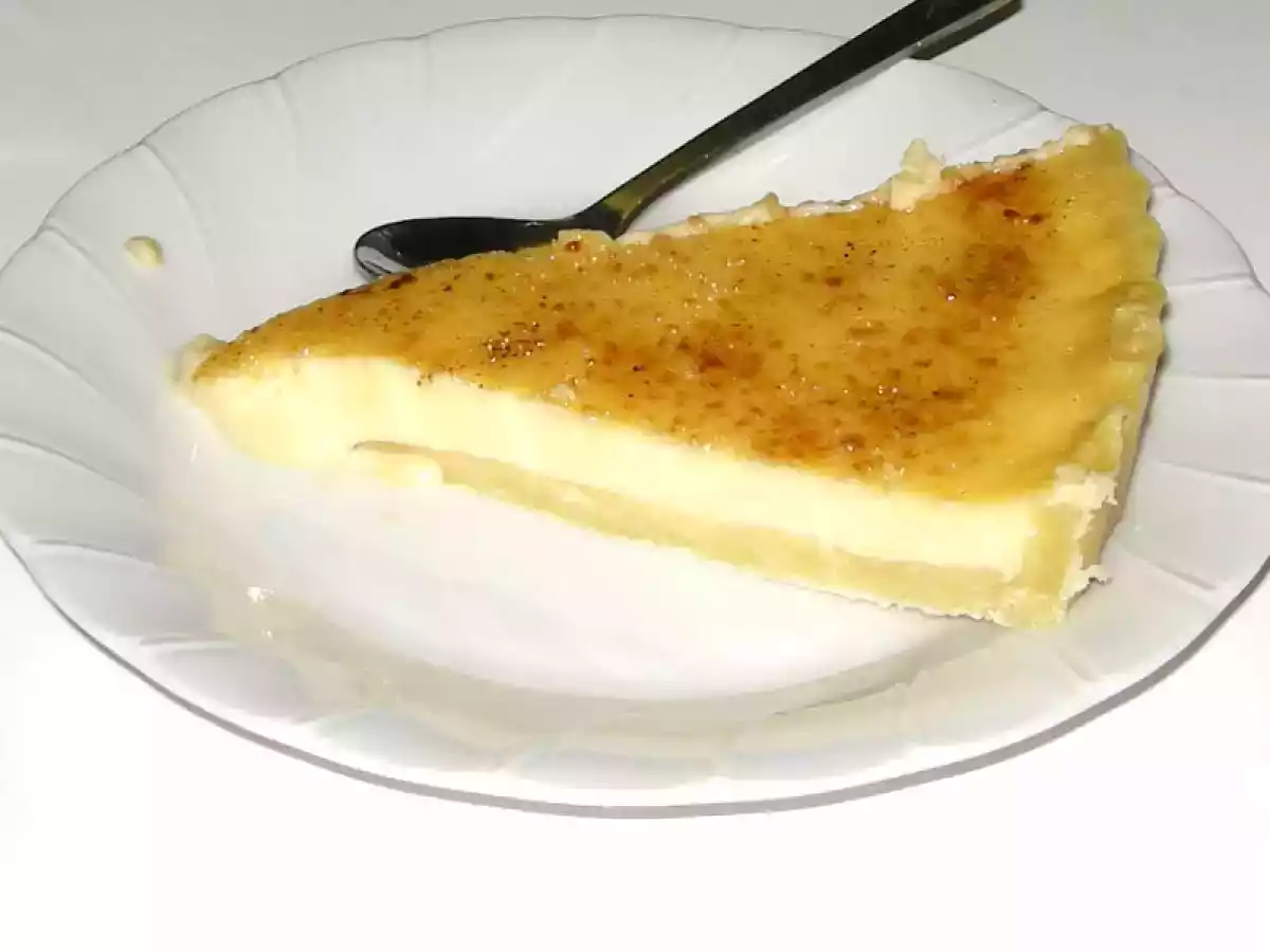 Tarte a la creme brulée
