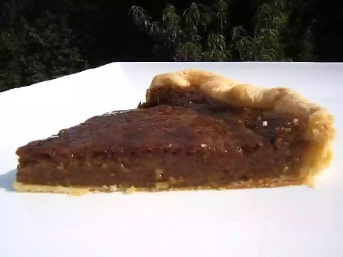 Tarte à la crème de pruneaux