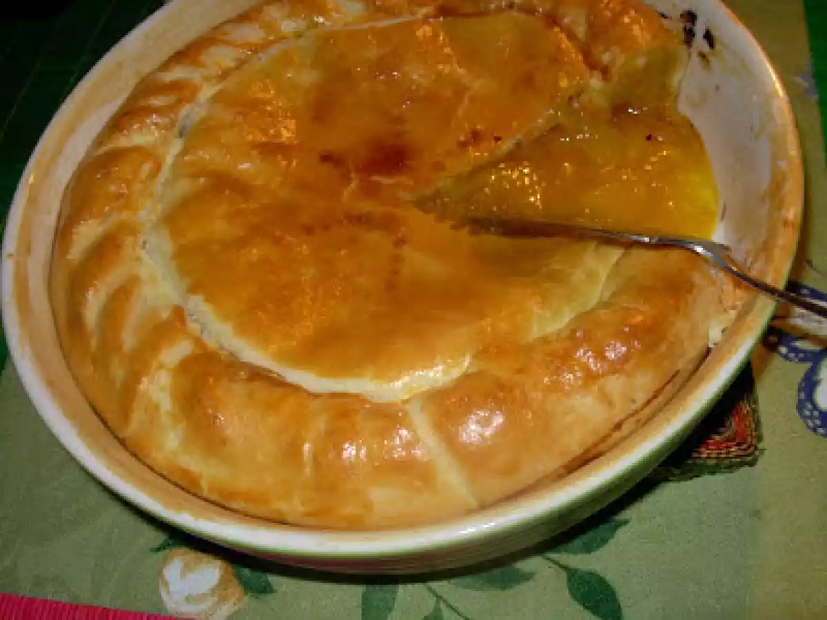 Tarte à la mangue et au rhum