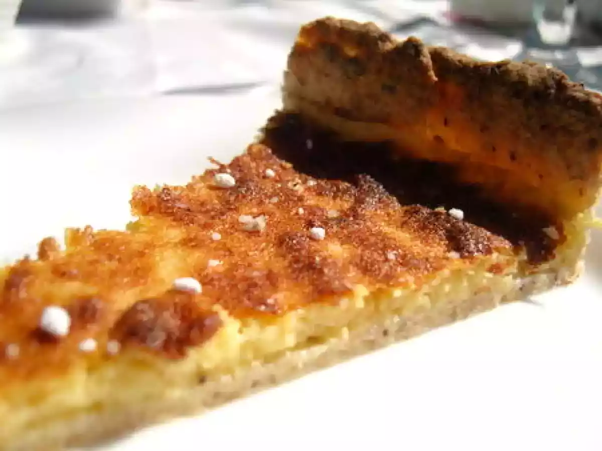 Tarte à la mousse d'ananas