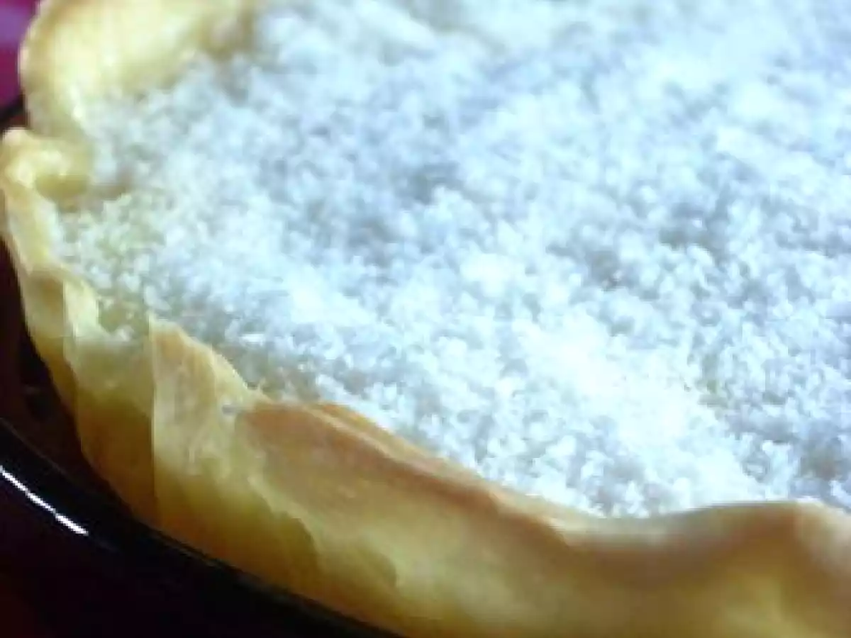 Tarte à la noix de coco