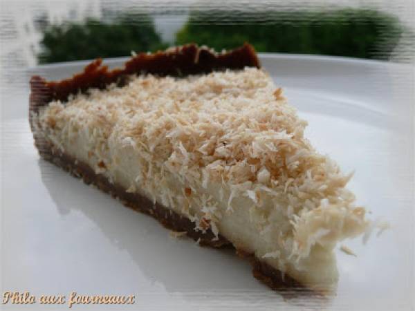 Tarte à la noix de coco grillée