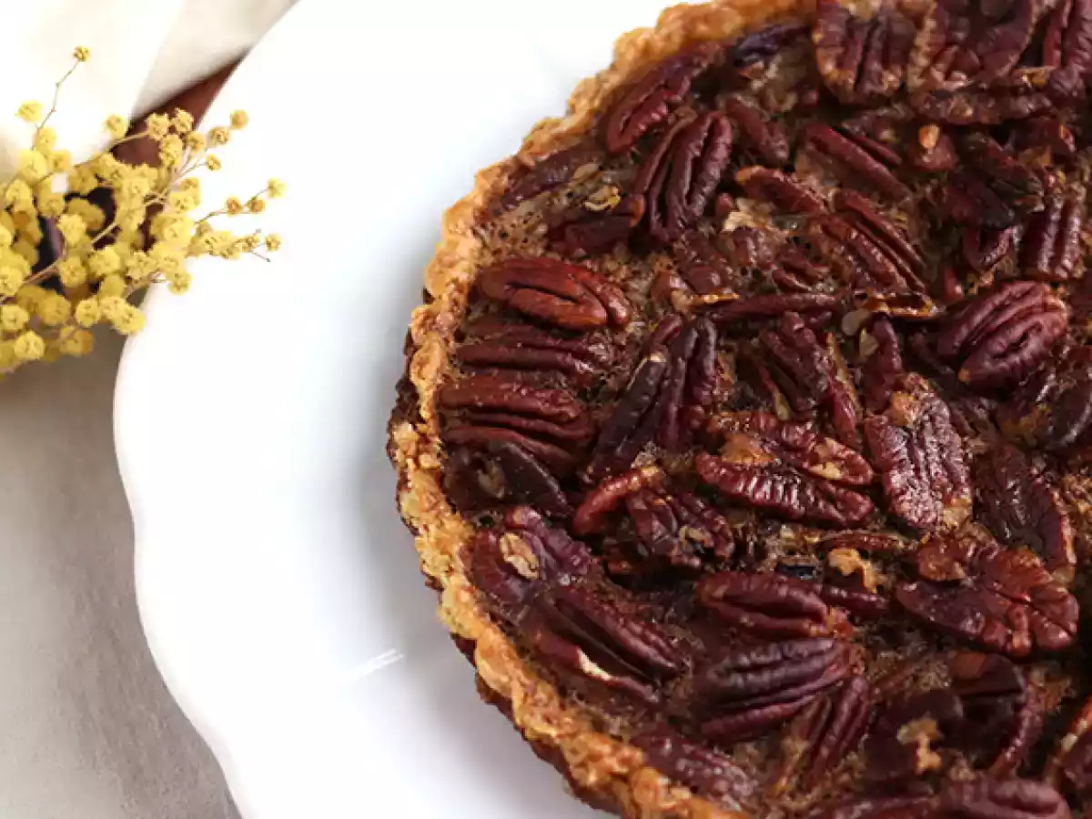 Tarte à la noix de pécan - Pecan pie - photo 2