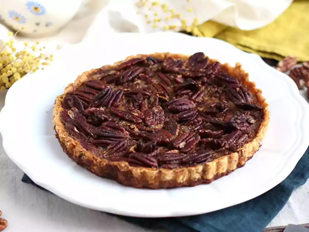 Tarte à la noix de pécan - Pecan pie - photo 4