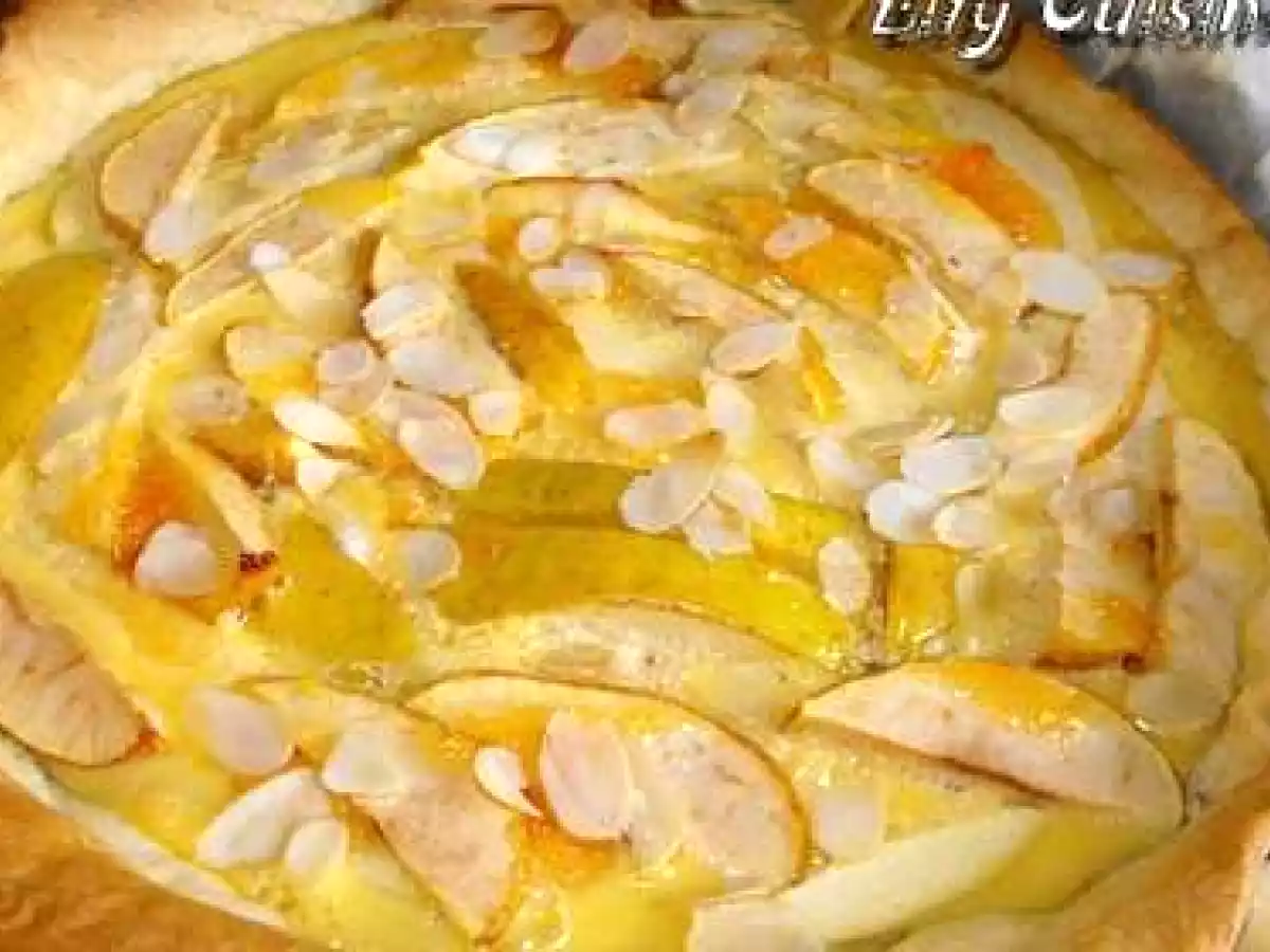 Tarte à la pomme et à la confiture de melon - photo 3