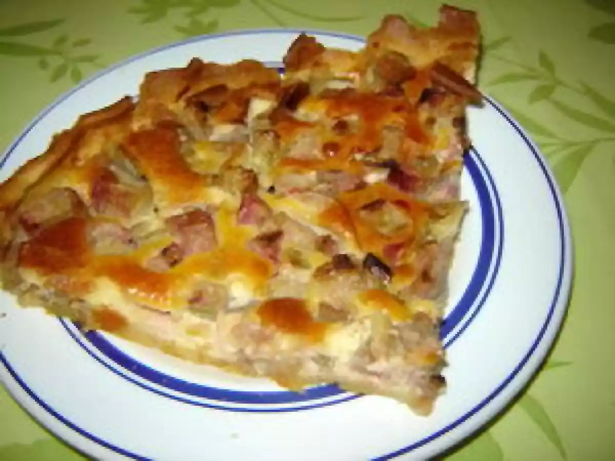 Tarte à la rhubarbe de ma grand mère