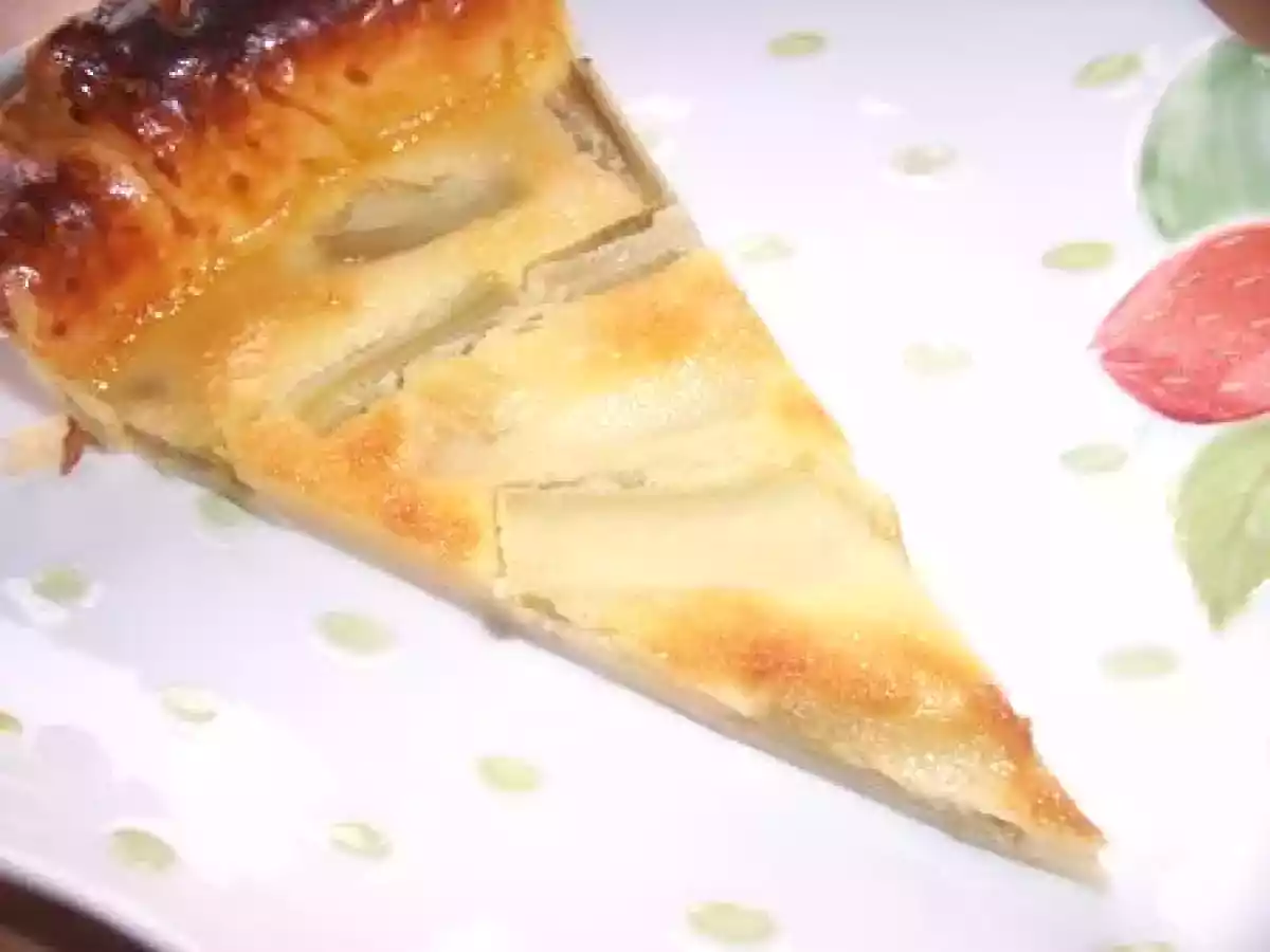 Tarte à la rhubarbe facile et rapide