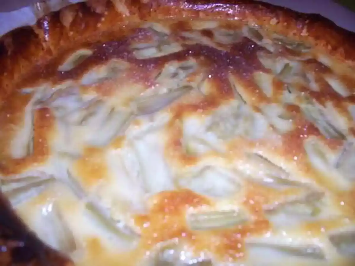 Tarte à la rhubarbe facile et rapide - photo 2