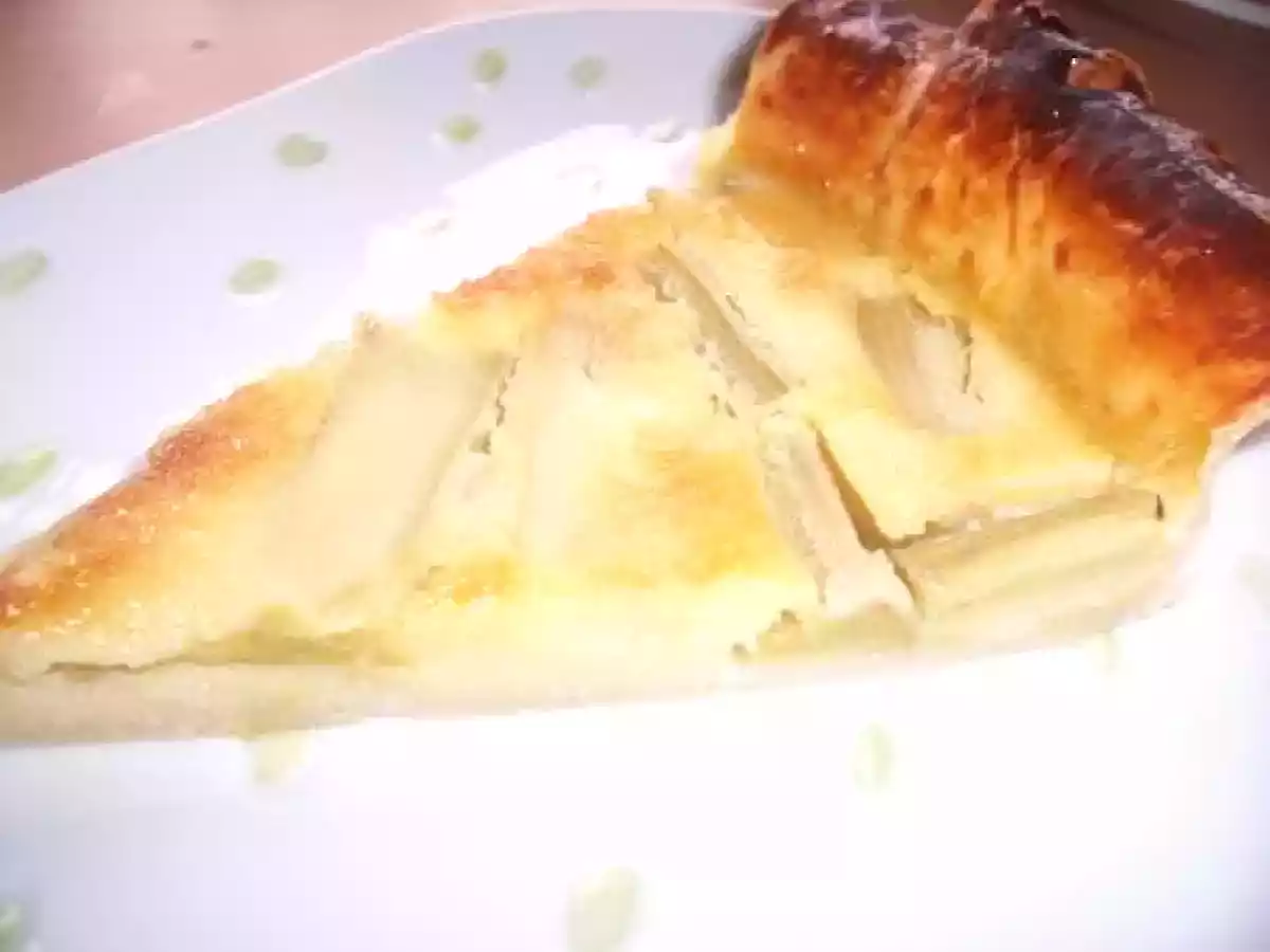 Tarte à la rhubarbe facile et rapide - photo 3