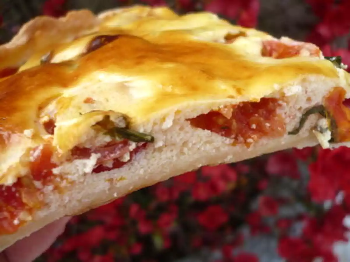 Tarte à la ricotta et aux tomates cerises - photo 2