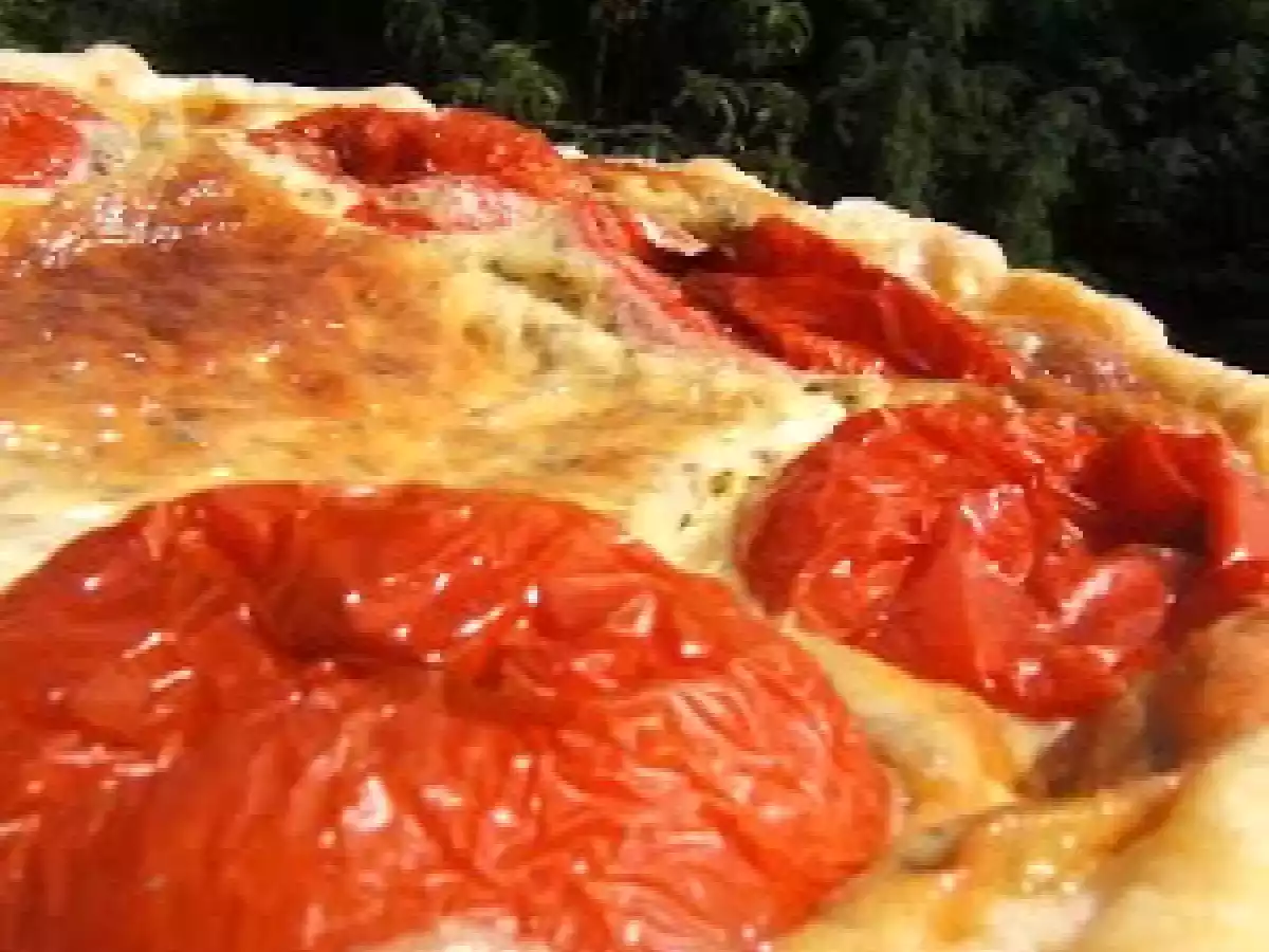 Tarte à la tomate au mascarpone