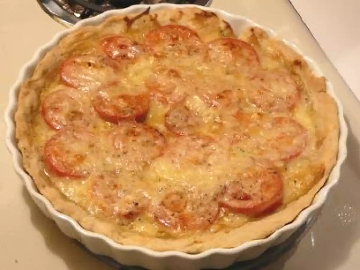 Tarte à la tomate et sa pâte brisée minute - photo 2