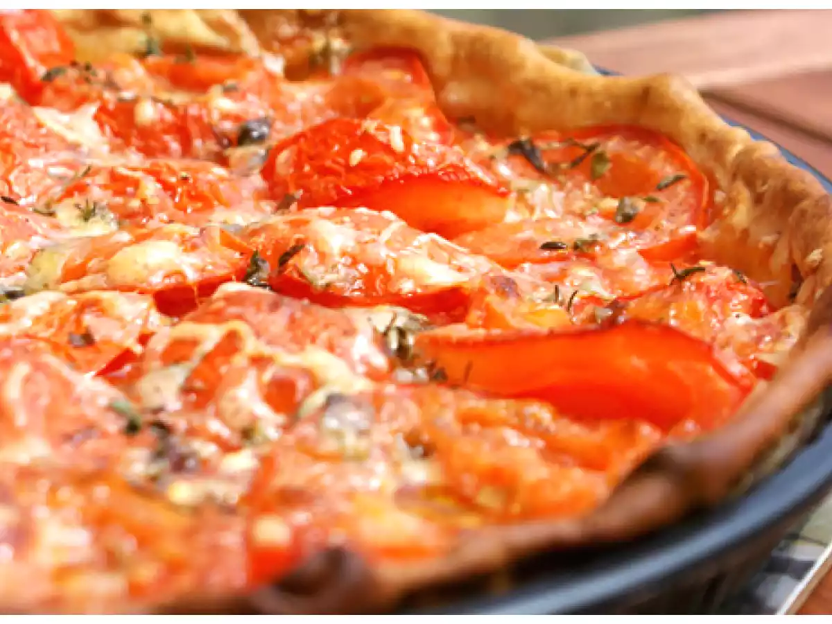 Tarte à la tomate, parmesan et balsamique - photo 2