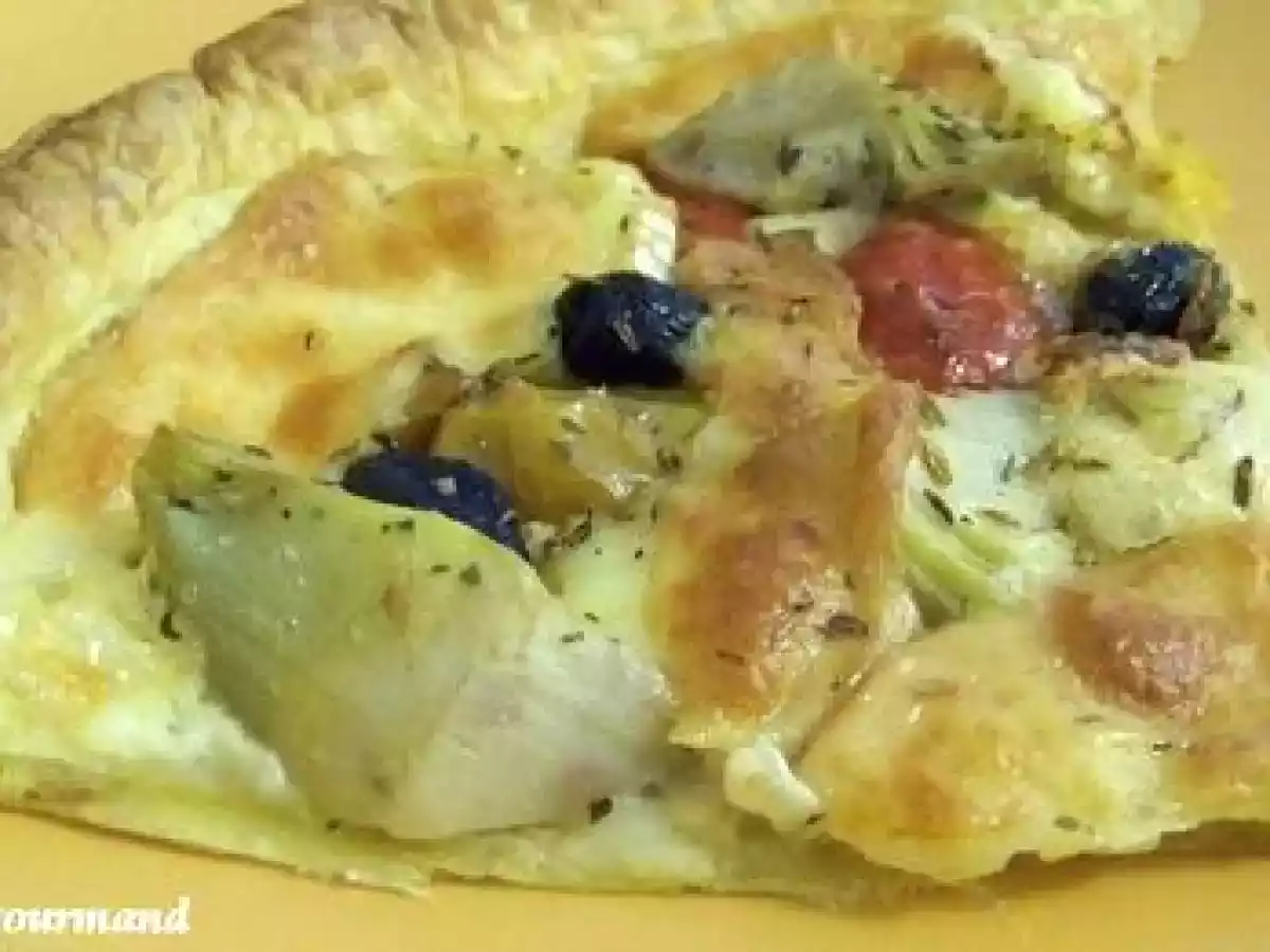 Tarte affumicata' Poivrons et Artichauts - photo 2