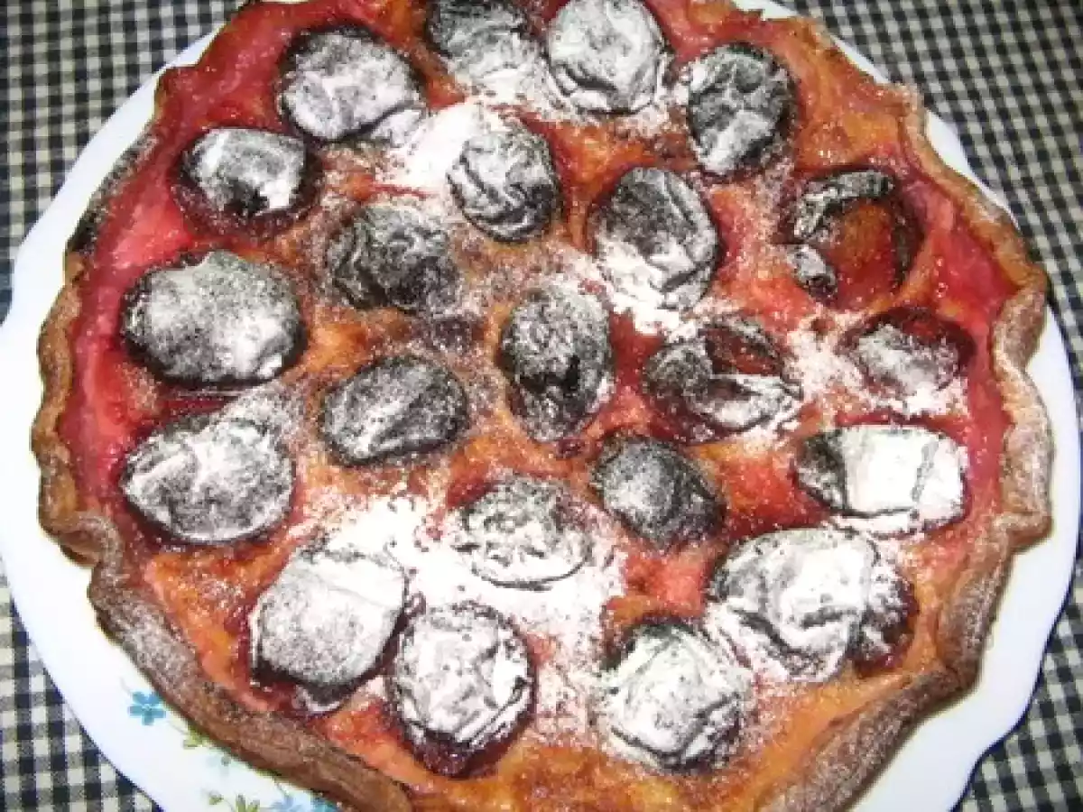 Tarte alsacienne aux quetsches