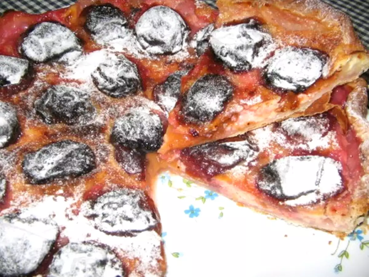 Tarte alsacienne aux quetsches - photo 2