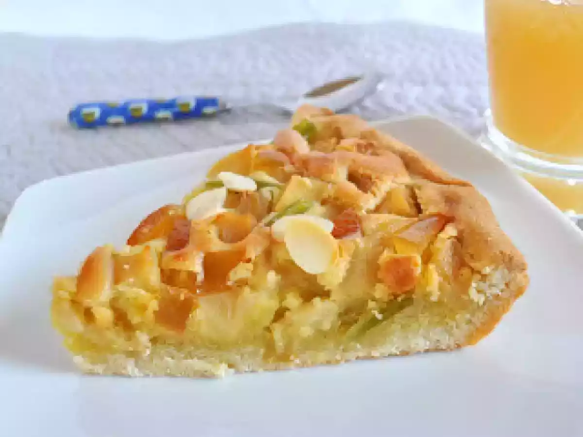 Tarte amandine aux coings et zestes d'agrumes confits. - photo 2