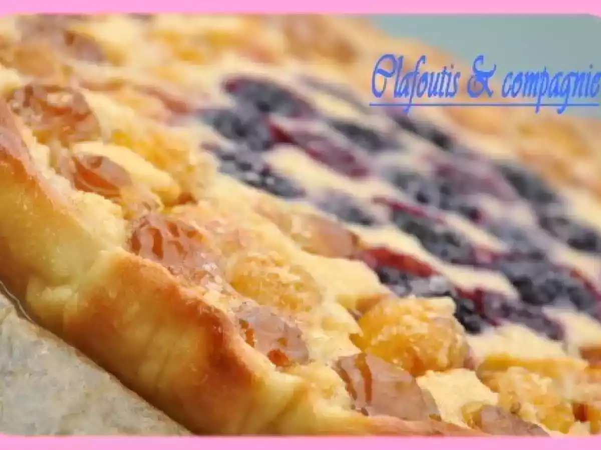 Tarte Amandine aux Mirabelles & Mûres - photo 2