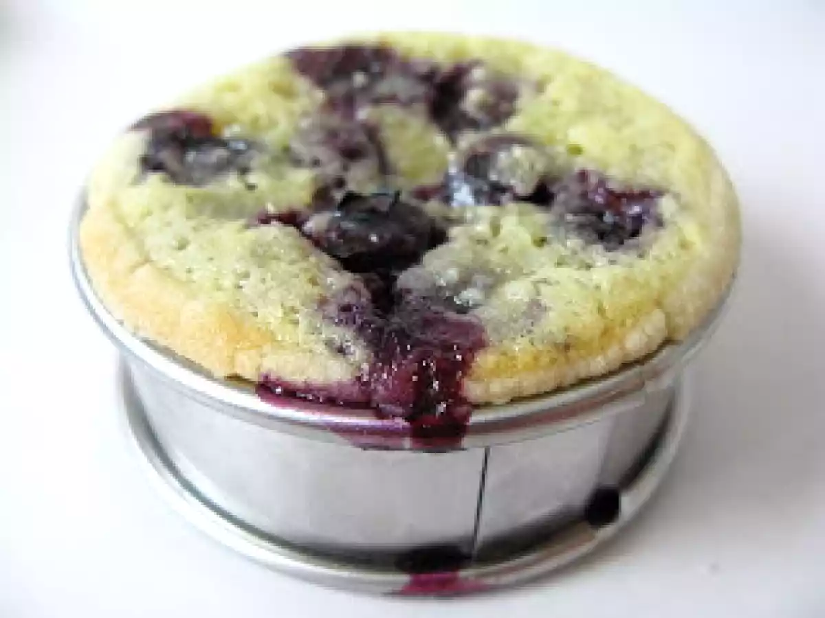 Tarte amandine aux myrtilles