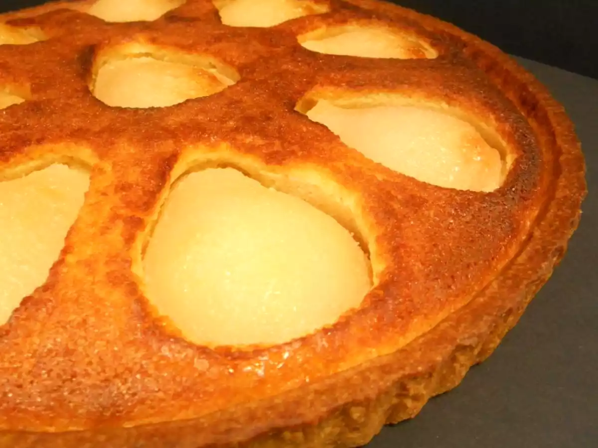 TARTE AMANDINE AUX POIRES FACILE - photo 2
