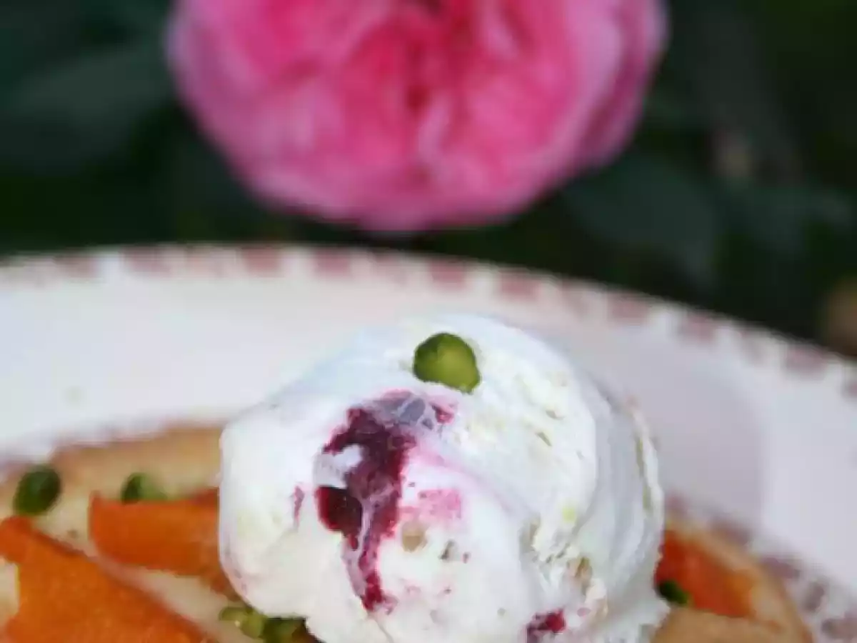 ^^Tarte amandine chaude aux abricots et sa glace au nougat^^ - photo 5