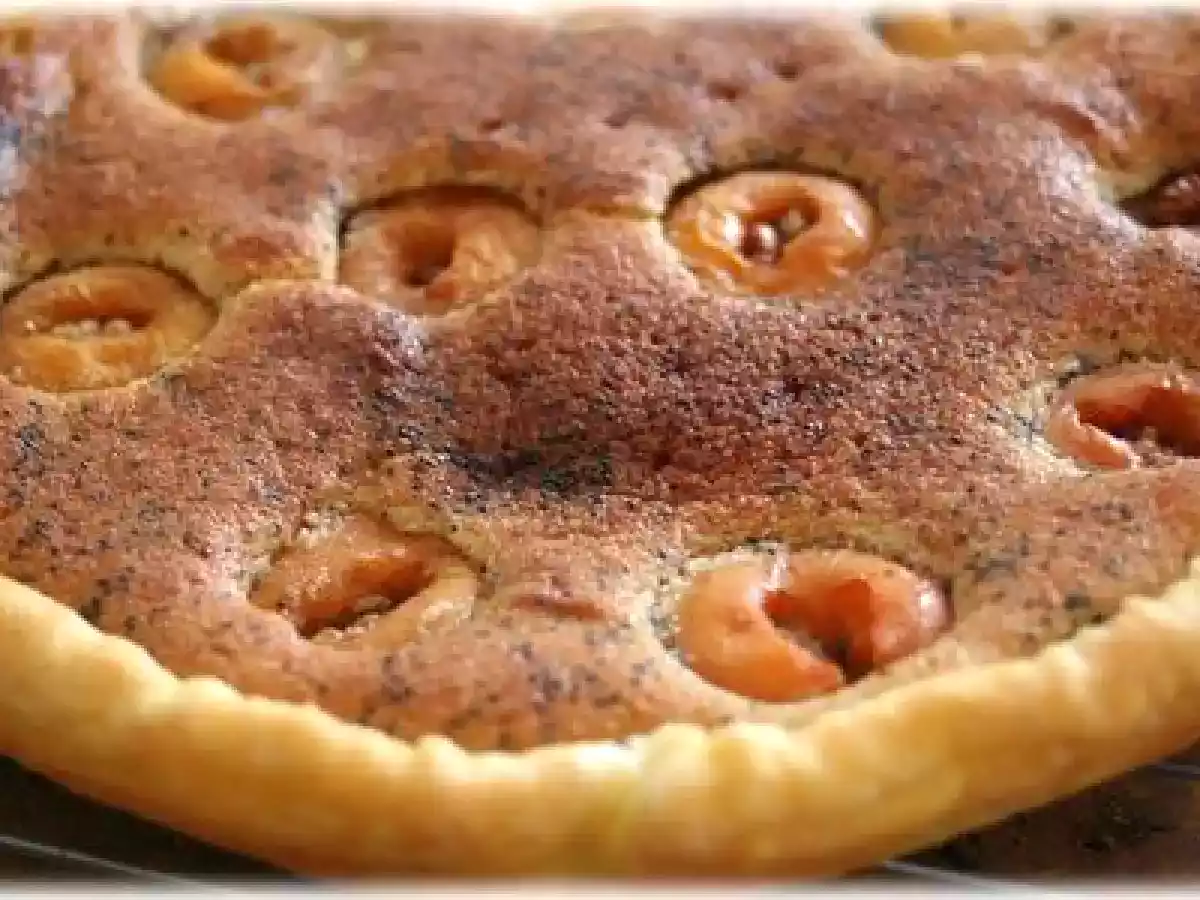 Tarte amandine d'abricots caramélisés au sirop d'érable - photo 2