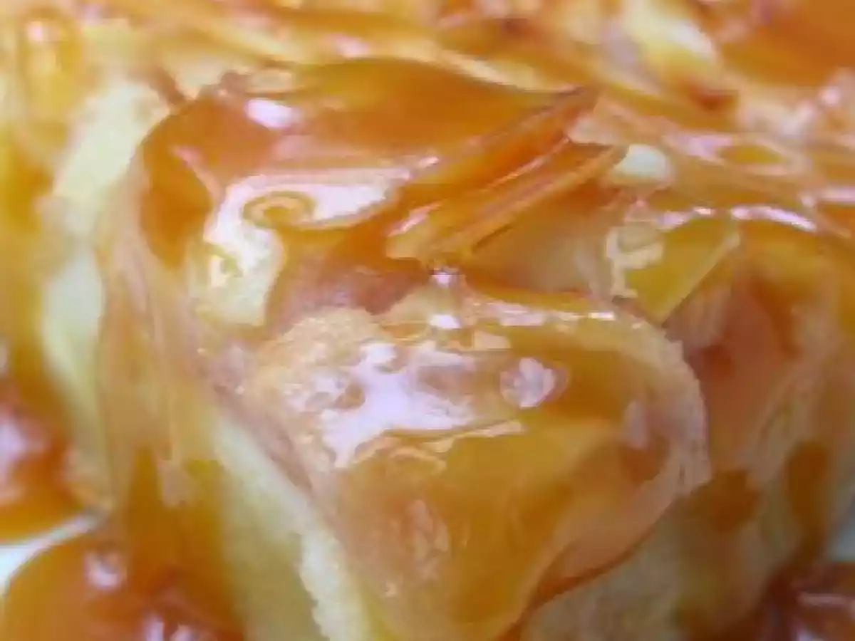 Tarte Amandine Poire, chocolat blanc et sa Sauce Caramel - photo 2