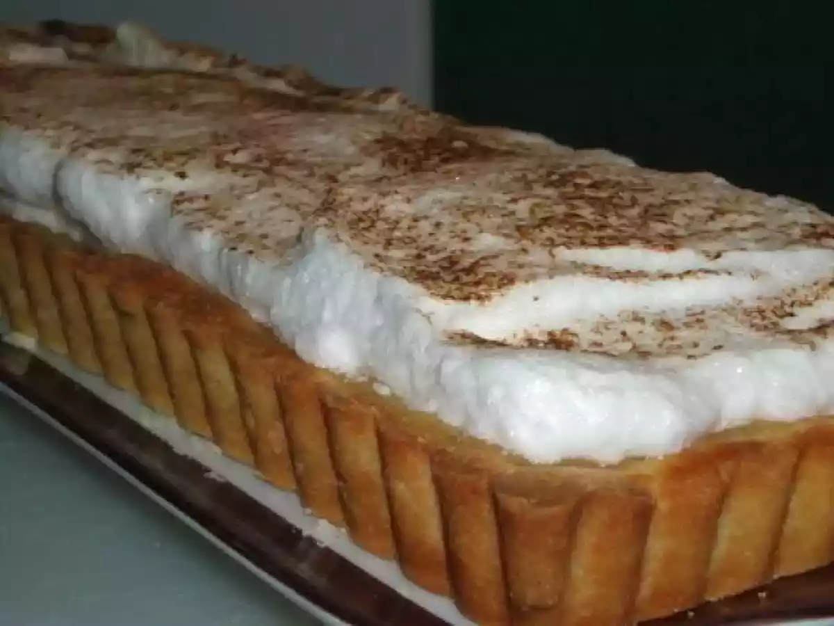 Tarte ananas citron meringué